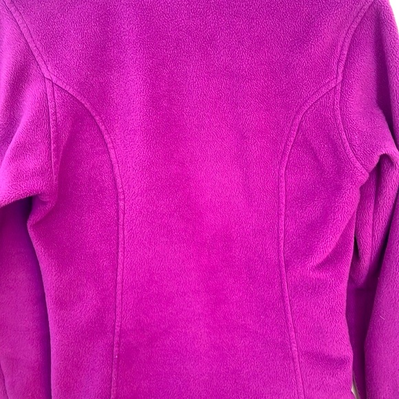 Columbia women’s fuchsia full zip fleece XS jacket - Picture 6 of 6